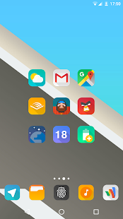 Aurora UI Square - Icon Pack Captura de tela