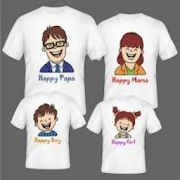 Design couple family shirts