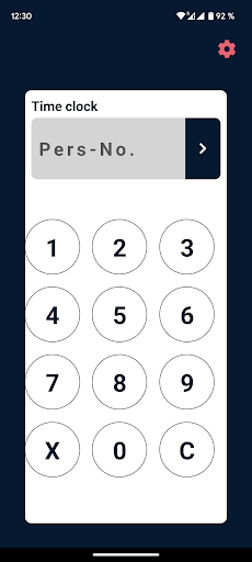 CrewBrain Timeclock Screen 2