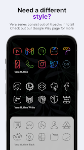 Vera Icon Pack APK v5.3.1 (Patched) Gallery 6