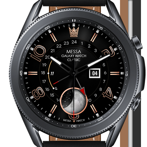 Messa Watch Face BN16 Moon logo
