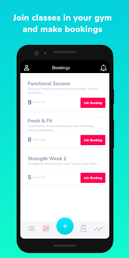 Android application GYM24 screenshort