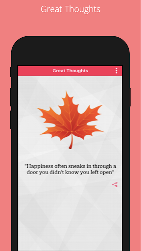 Great Thoughts Screenshot 1 - AppWisp.com