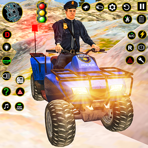 Police ATV Quad Simulator Game