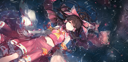 Fan Anime Live Wallpaper Of Reimu Hakurei Apps On Google Play