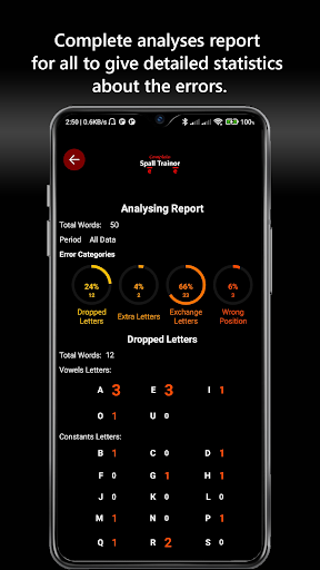 English Spell Trainer Complete Screen 3
