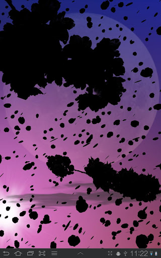 Sakura Live Wallpaper Screen 3