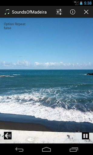 Android application Sounds Of Madeira screenshort