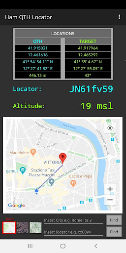 Ham QTH Locator Pro Screen 2
