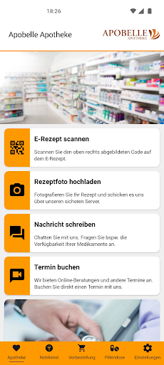 Android application Apobelle Apotheke screenshort