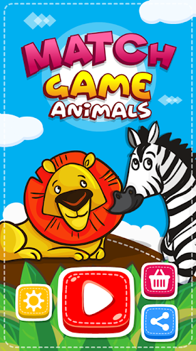 Match Game - Animals apkpoly screenshots 2