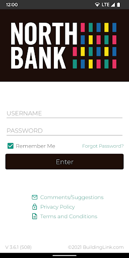 Android application Northbank Residents’ App screenshort