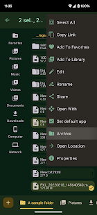 Computer File Explorer Captura de tela