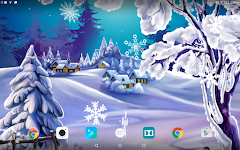 screenshot of Winter Landscape Wallpaper