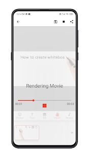 Benime-Whiteboard Video Maker Capture d'écran
