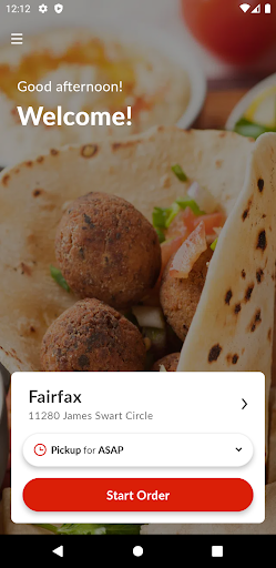 Taza Falafel Screen 2