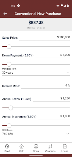 BankSouth Mortgage ReadyLoan Screen 3