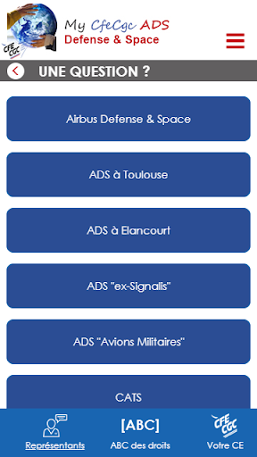 My CFE-CGC ADS Screen 2