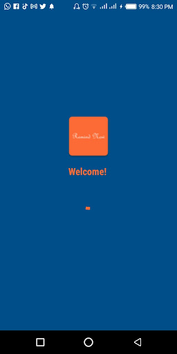 Android application Remind Now screenshort