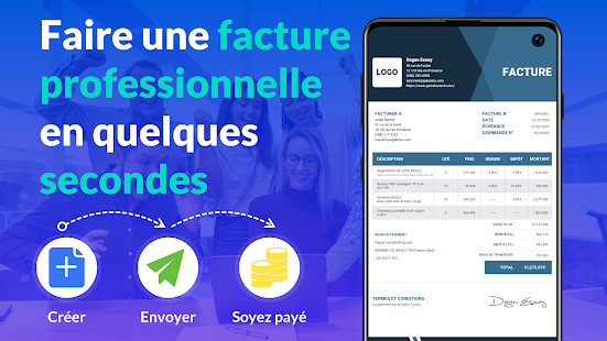 Aperçu de l'application