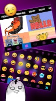 screenshot of Devil Emoji Keyboard Background