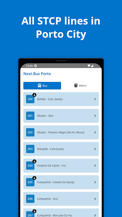 Next.Bus Porto: Bus Schedules - 1.9.3 - (Android)