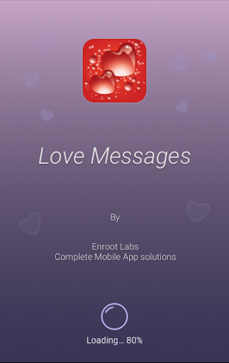 Android application 5K+ Love Messages screenshort