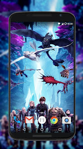 Captura de Pantalla 10 Dragon 3 Wallpapers for Hiccup android