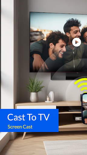 Android application Cast to TV - Screen Mirroring screenshort