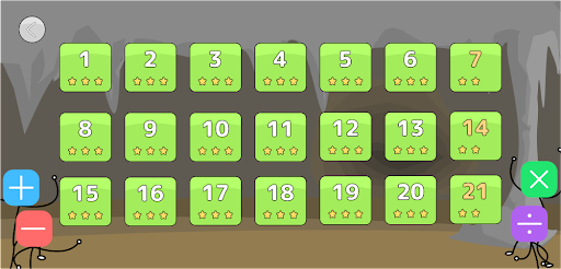 Arithmetic Operation Friends Screen 2