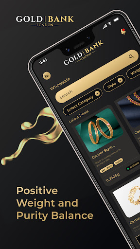 Gold Bank® Live Prices Screen 2