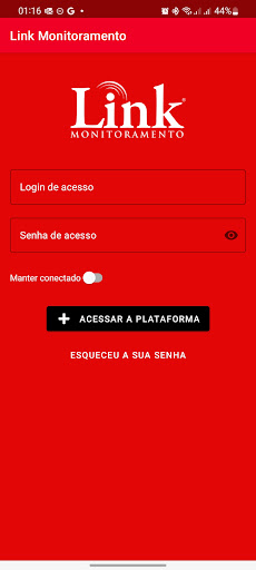 Android application Link Monitoramento screenshort