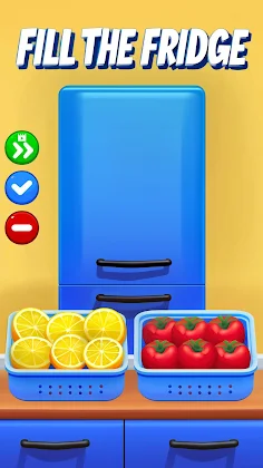 Fill The Fridge: Organize Game - Screenshot 1