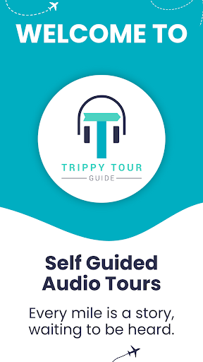 Android application Trippy Tour Guide screenshort