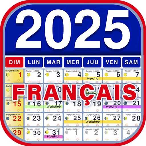 Français Calendrier 2025 Windows에서 다운로드