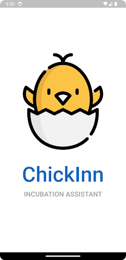 Android application ChickInn Incubation Assistant screenshort