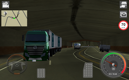 Mercedes Benz Truck Simulator Screenshot