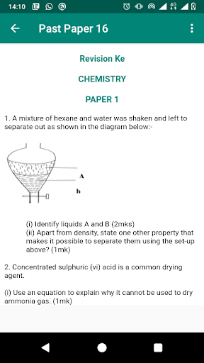 Chemistry Notes&Papers Form1-4 Screen 2