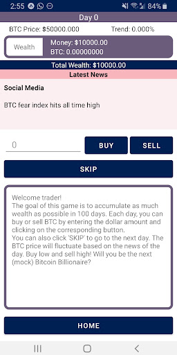 Mock Trader Screen 3