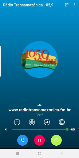 Rádio Transamazônica FM 105,9 Screen 2