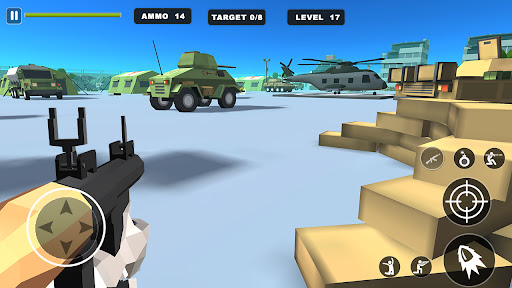 Android application Pocket Fps : Shooting Game screenshort