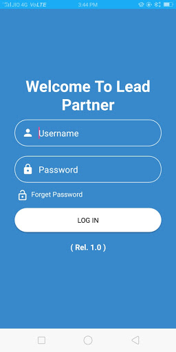 Android application SOD Lead Partner screenshort