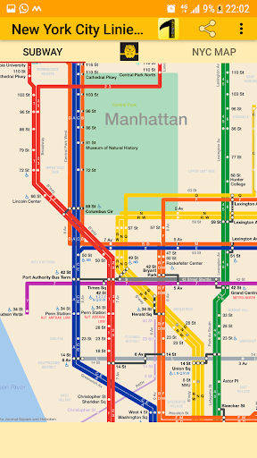 New York City Subway Maps Screen 2