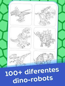 Screenshot 11 Dinosaurio Robot para niños android