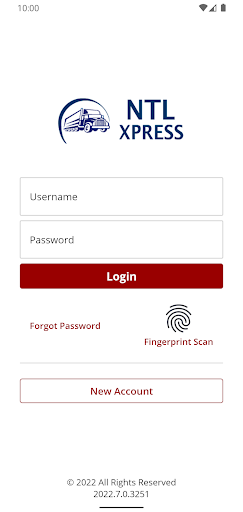 Android application NTL Xpress screenshort