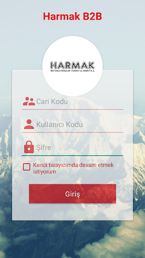 Android application Harmak B2B screenshort