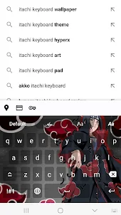Itachi keyboard theme