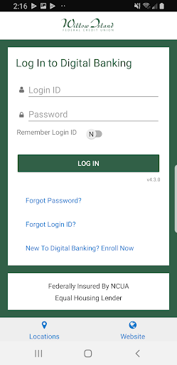 Android application WIFCU Mobile screenshort