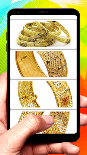 Android application Gold Bangle Designs screenshort