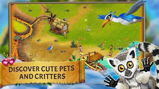 Virtual Villagers Origins 2 Mod Apk Unlimited Food & Stone 5